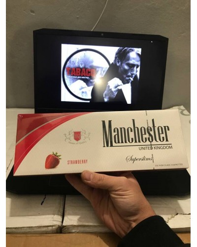 Manchester Strawberry Superslims (клубника)