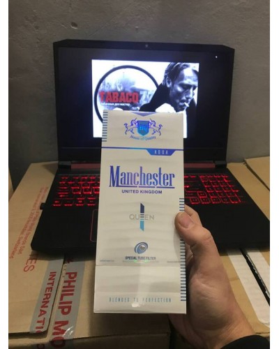 Manchester QS Aqua Blue