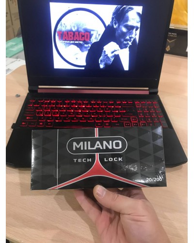 Milano Tech Lock Black